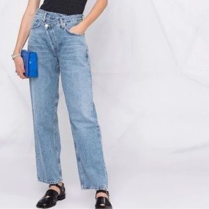 AGOLDE CRISS CROSS UPSIZED JEAN